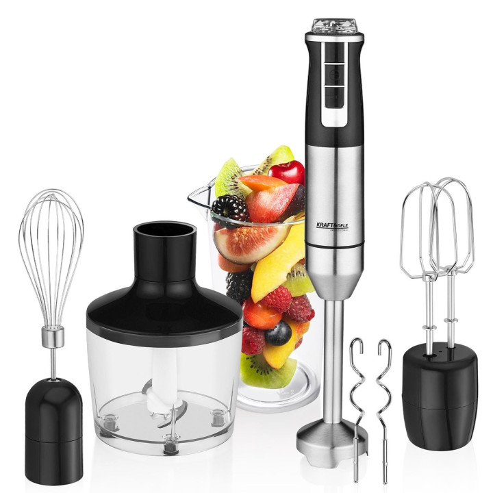 BLENDER ELEKTRYCZNY RĘCZNY + AKCESORIA KD4110