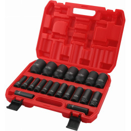 Zestaw nasadek udarowych 20 szt. 1/2" 10-38 mm KD11794