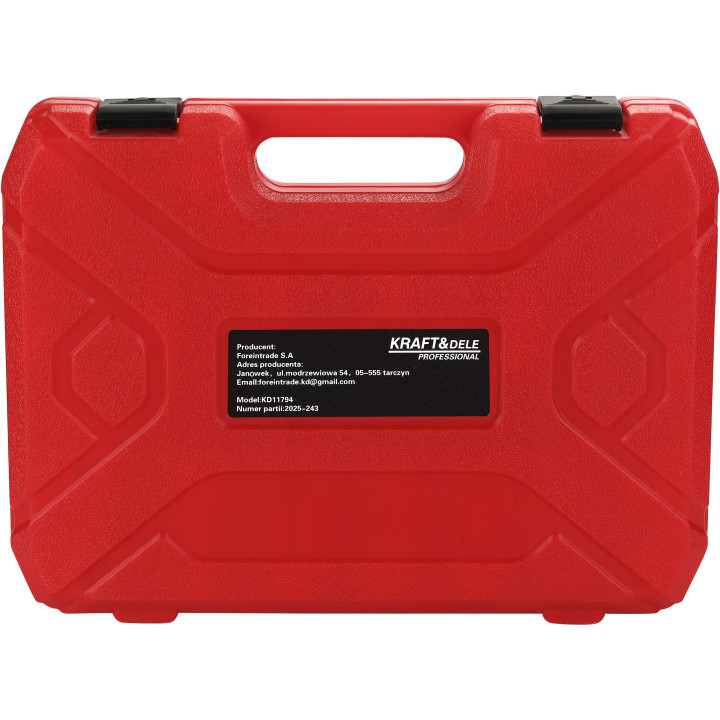 Zestaw nasadek udarowych 20 szt. 1/2" 10-38 mm KD11794