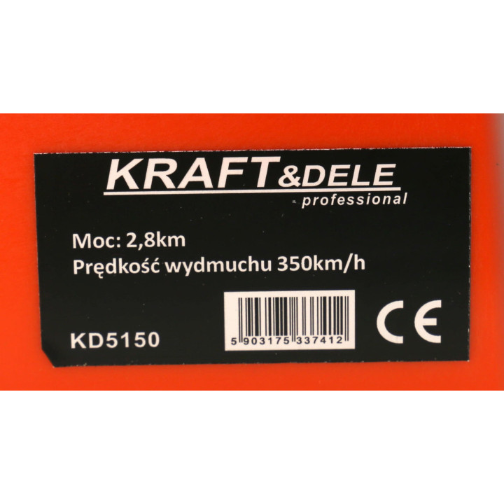 Dmuchawa spalinowa 2,8KM 350km/h KD5150