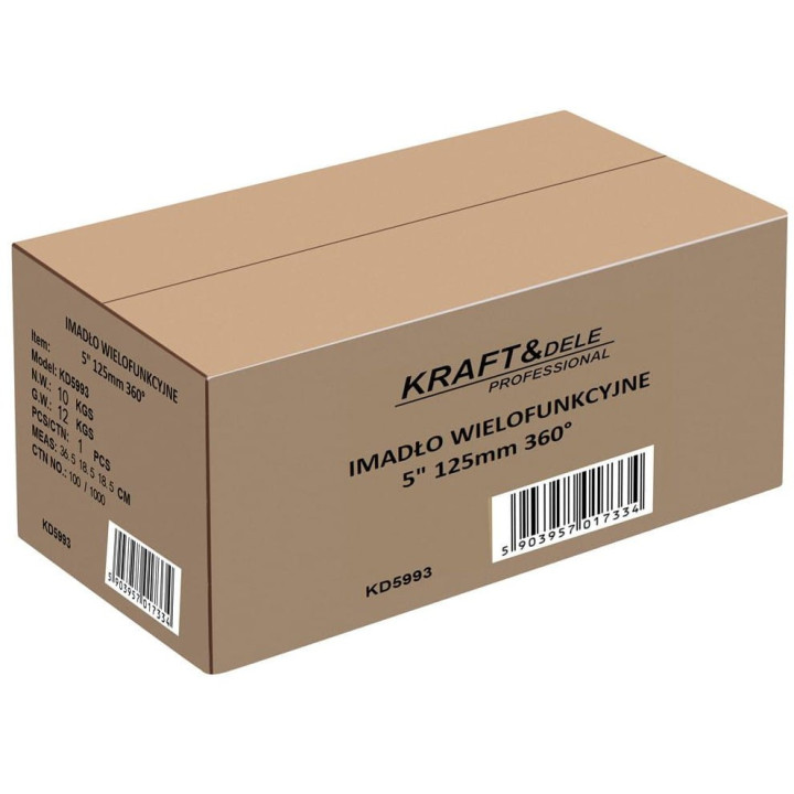 Imadło wielofunkcyjne 5" 125mm 360 stopni KD5993