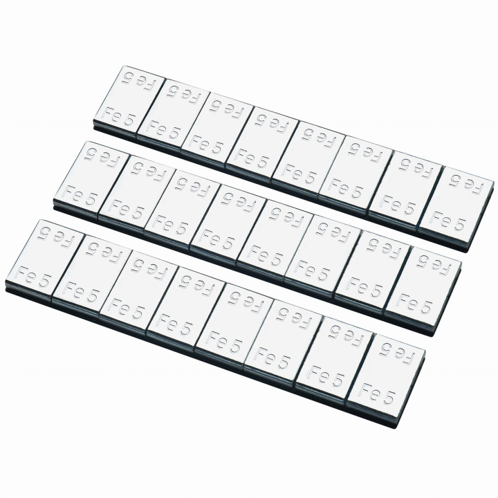Ciężarki klejone powlekane cynkiem 5g x 1200 szt. ROLKA KD5904