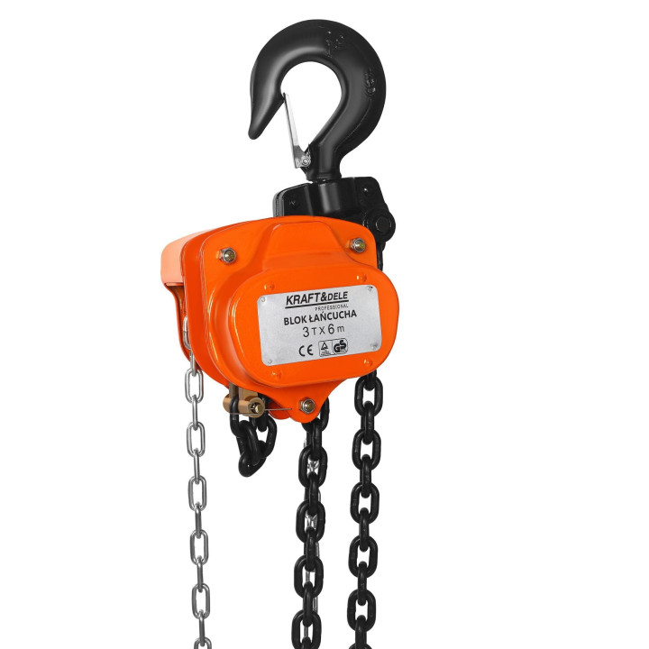 Wciągarka ręczna 3T 6M KD3502