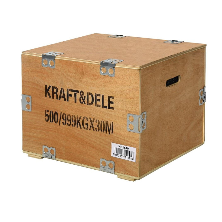 WCIĄGARKA ELEKTRYCZNA BUDOWLANA 30M 500/999KG KD1649