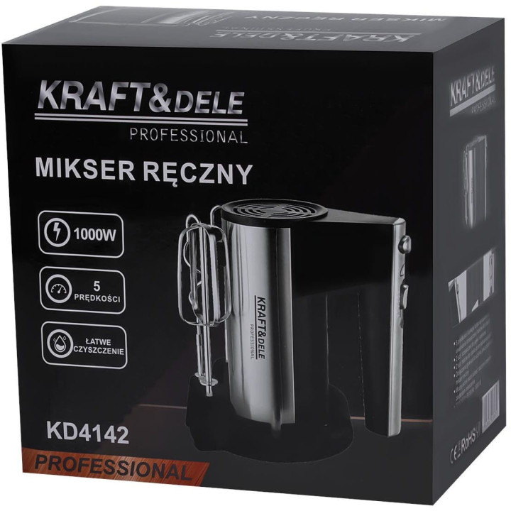Mikser ręczny kuchenny 1000W KD4142