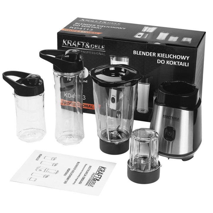 Blender kielichowy do koktajli 1500W KD4113