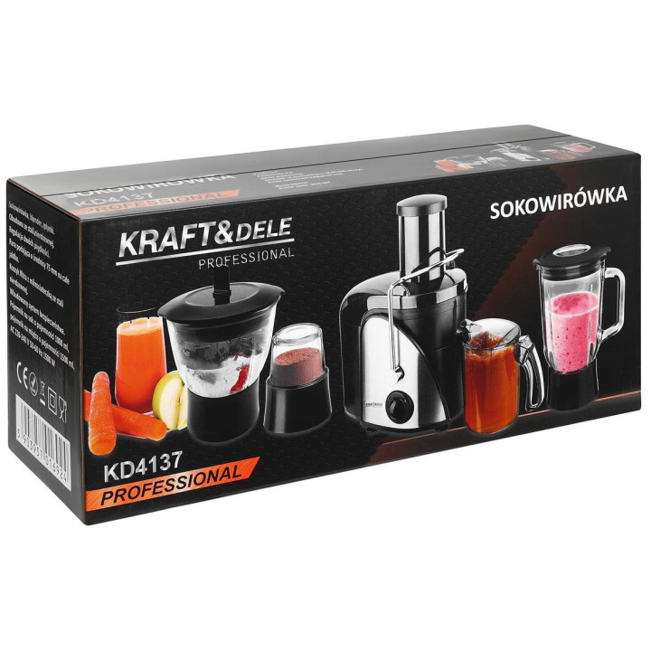 Sokowirówka 1500W + akcesoria KD4137