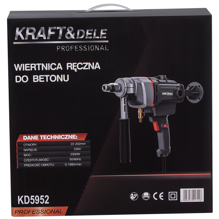 Wiertnica do betonu 2300W KD5952