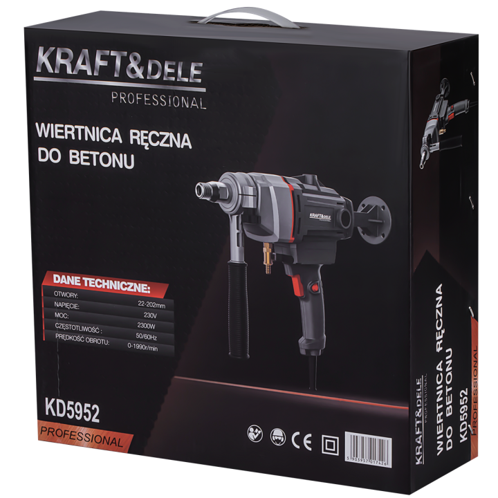 Wiertnica do betonu 2300W KD5952