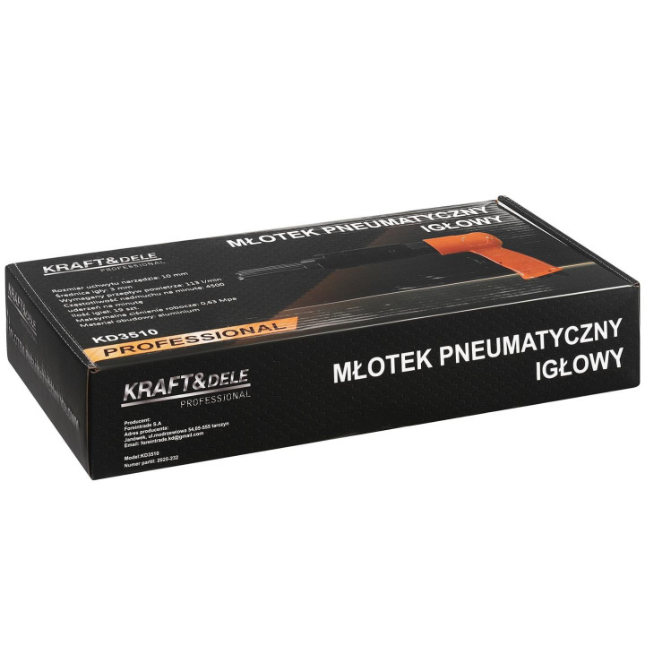 MŁOTEK PNEUMATYCZNY IGŁOWY KD3510
