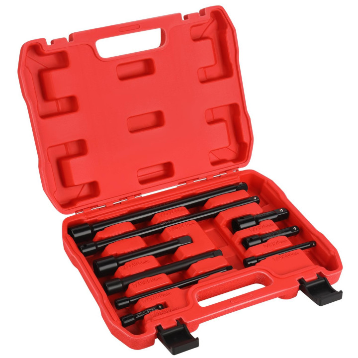 Zestaw przedłużek udarowych 9el. 1/4" 3/8" 1/2" KD12532