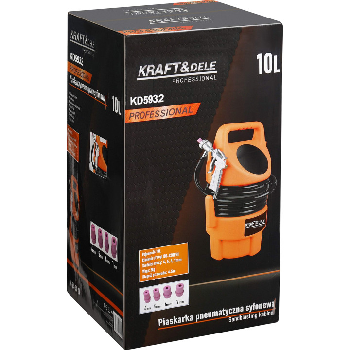 Piaskarka syfonowa 10L KD5932