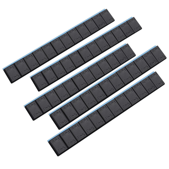 Ciężarki klejone do felg aluminiowych 12x5g 100 sztuk KD5906