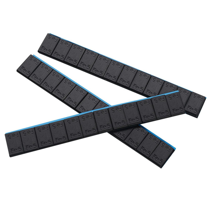 Ciężarki klejone do felg aluminiowych 12x5g 100 sztuk KD5906