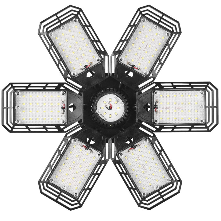 LAMPA WARSZTATOWA LED SUFITOWA SKŁADANA 180W 18500LM KD3484