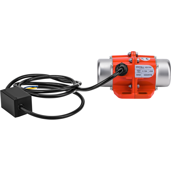Silnik wibracyjny jednofazowy 45W 3000 obrotów KD1793