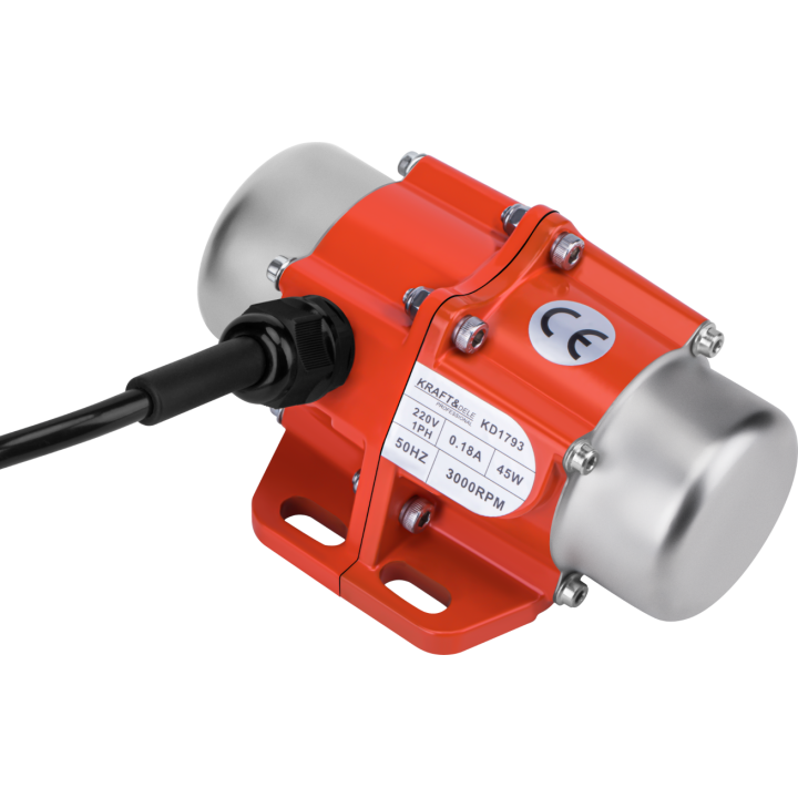 Silnik wibracyjny jednofazowy 45W 3000 obrotów KD1793