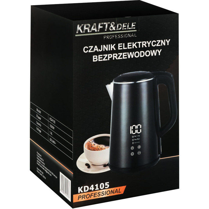 Czajnik Elektryczny z regulacją temperatury 1,6L 1500W KD4105