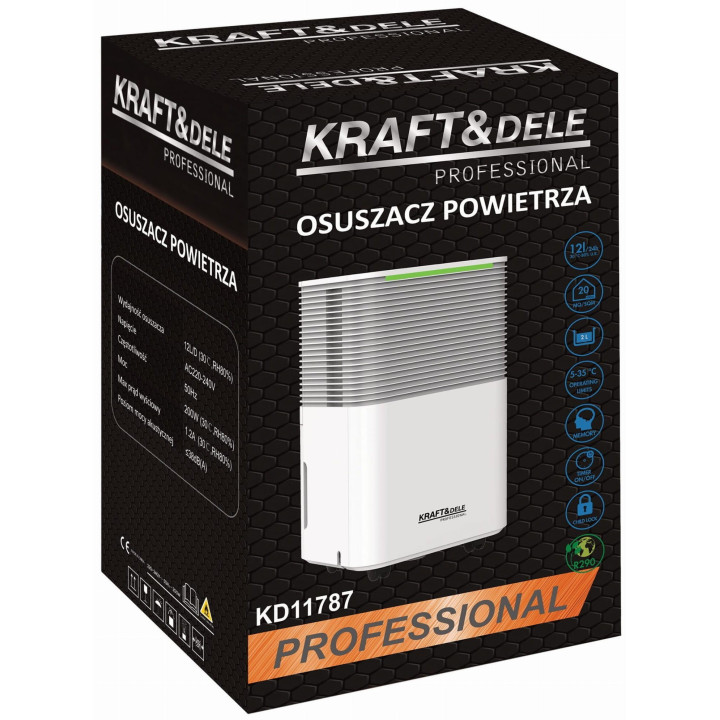OSUSZACZ POWIETRZA 12L/24H 200W KD11787
