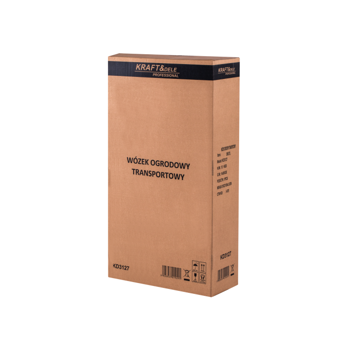WÓZEK OGRODOWY TRANSPORTOWY 75L 300KG KD3127