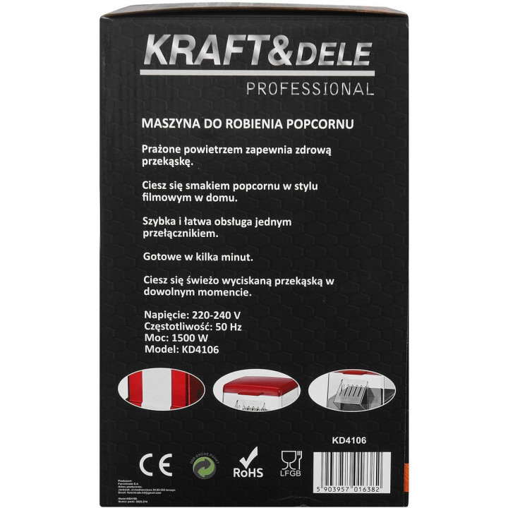 Maszynka do robienia popcornu KD4106