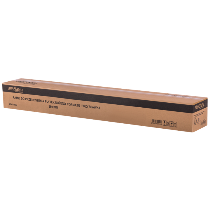 Zestaw do przenoszenia płytek dużego rozmiaru 3600mm + przyssawki KD11985