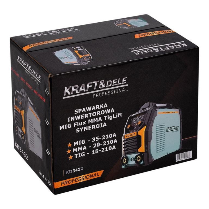 SPAWARKA INWERTOROWA MIG Flux MMA TigLift KD3432