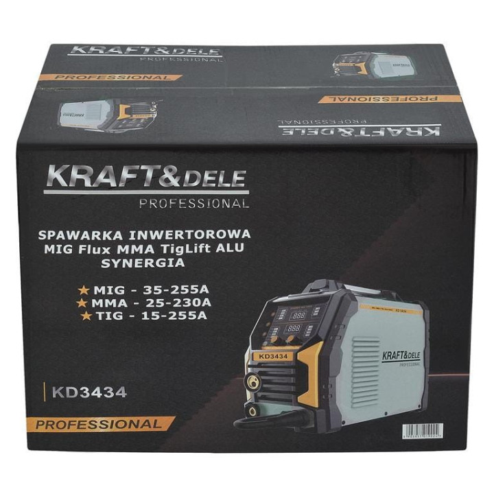 Spawarka inwertorowa MIG Flux MMA TigLift SYNERGIA KD3434