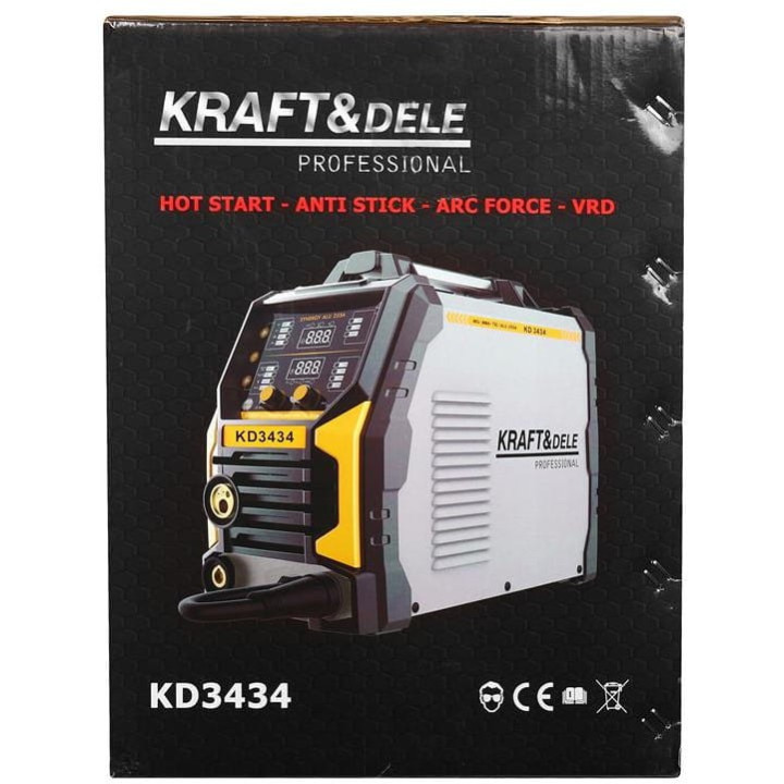 Spawarka inwertorowa MIG Flux MMA TigLift SYNERGIA KD3434