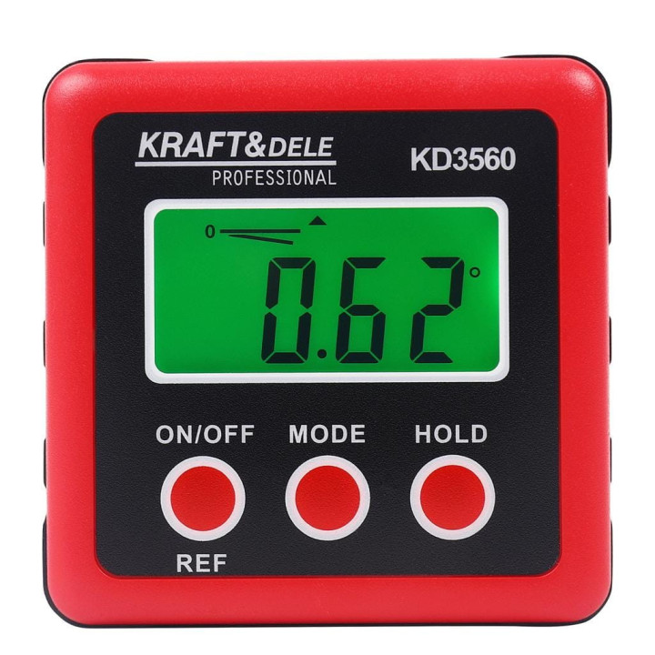 KĄTOMIERZ CYFROWY ELEKTRONICZNY Z MAGNESEM KD3560