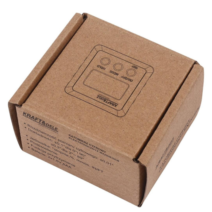 KĄTOMIERZ CYFROWY ELEKTRONICZNY Z MAGNESEM KD3560
