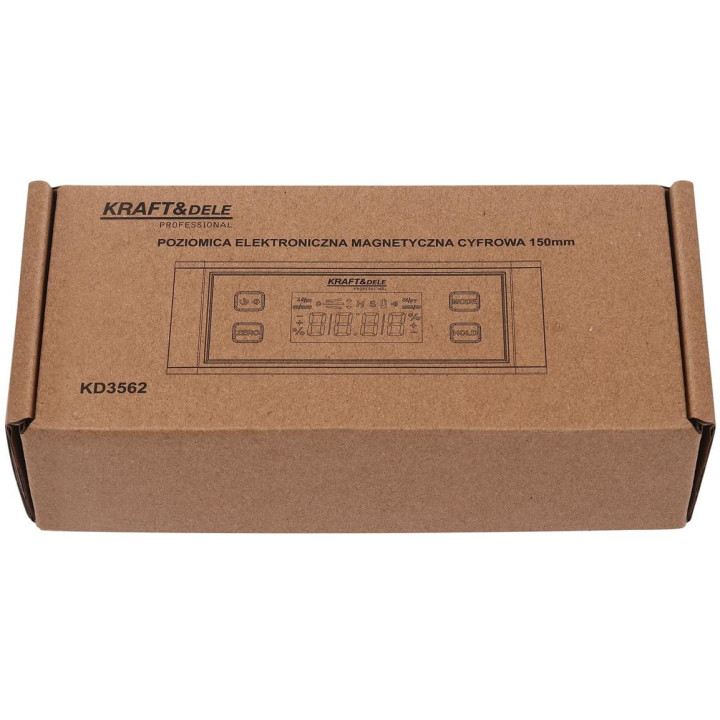 POZIOMNICA ELEKTR.MAGNETYCZNA CYFR. 150 MM KD3562