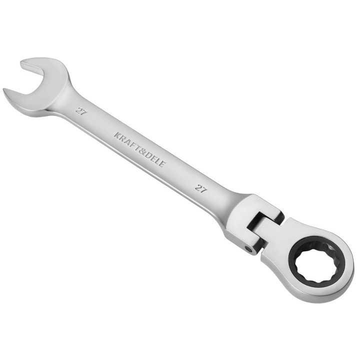 KLUCZE PŁASKO-OCZKOWE Z GRZECHOTKĄ ŁAMANE 13szt 8-32mm KD11305
