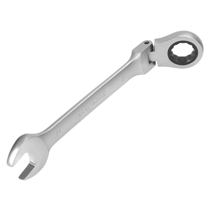 KLUCZE PŁASKO-OCZKOWE Z GRZECHOTKĄ ŁAMANE 13szt 8-32mm KD11305