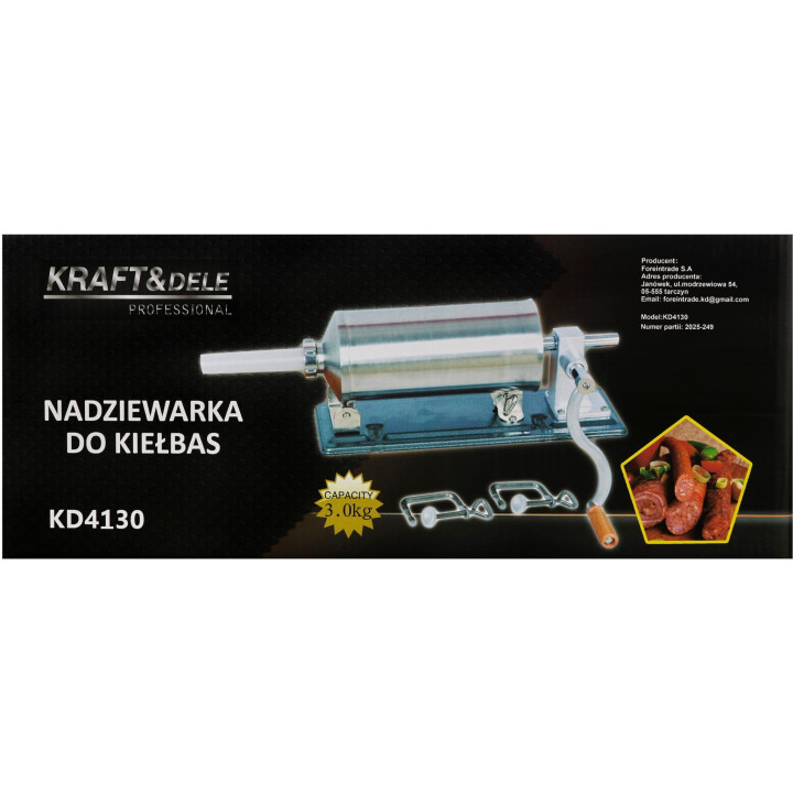 NADZIEWARKA DO KIEŁBAS 3KG KD4130