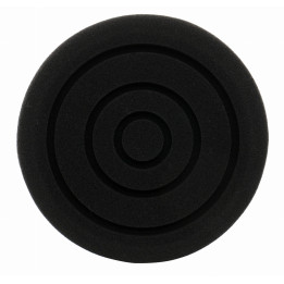 Gąbka polerska 150 mm czarna