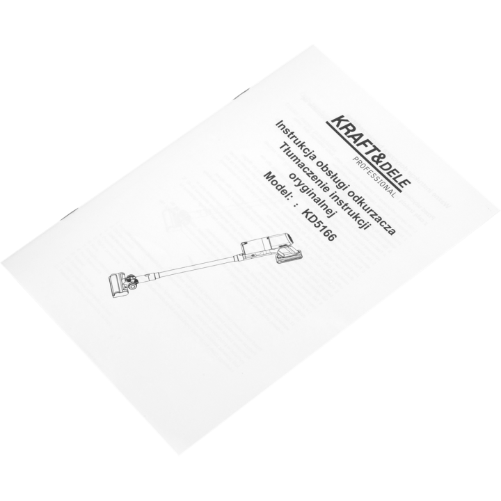 ODKURZCZ PIONOWY 25,2V 2500mAh KD5166