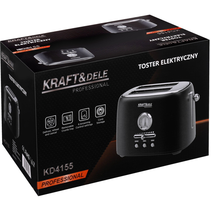 Toster Elektryczny 1000W KD4155