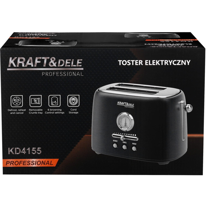 Toster Elektryczny 1000W KD4155