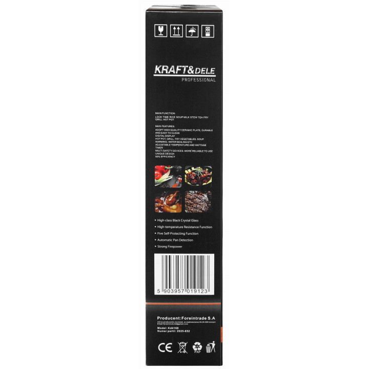 KUCHENKA INDUKCYJNA 2000W KD4168