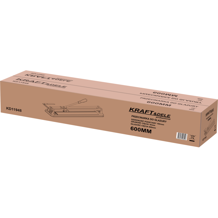 PRZECINARKA DO GLAZURY 600MM KD11948