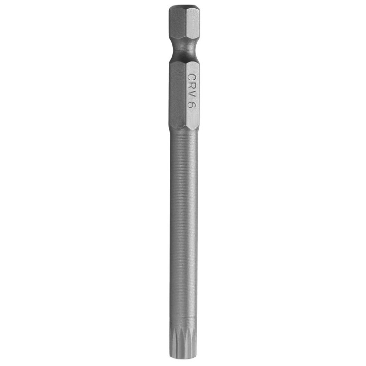 Zestaw bitów długich udarowych do wkrętarki 75mm + uchwyt 50el. KD11865