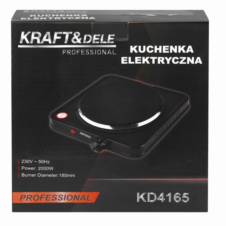 Kuchenka elektryczna 2000W 185mm KD4165