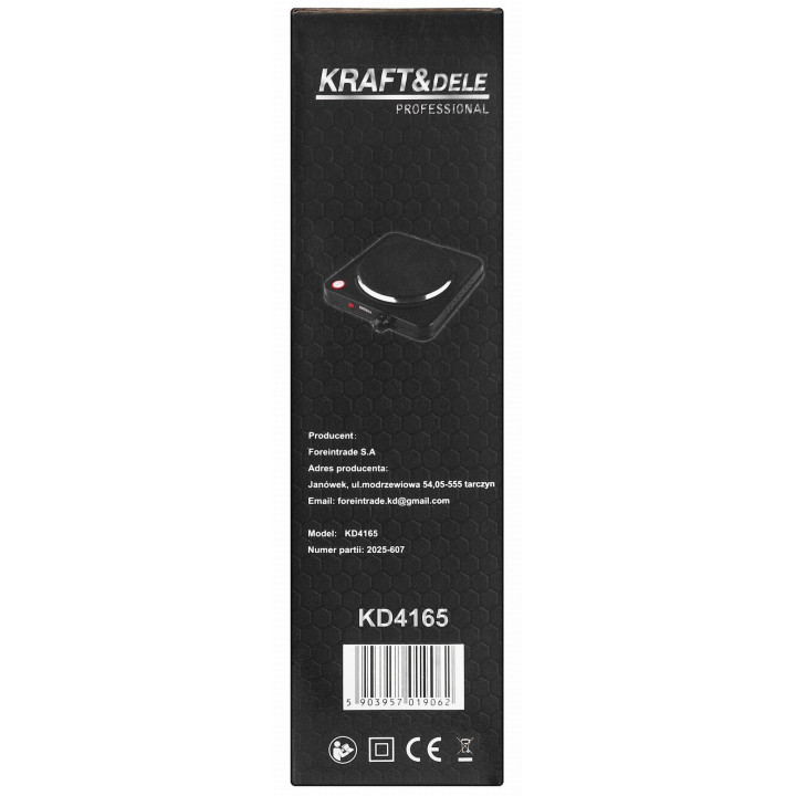 Kuchenka elektryczna 2000W 185mm KD4165