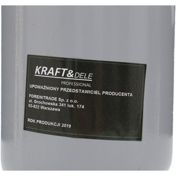 Pusta butla do gazu CO2 + Ar 8L KD1831