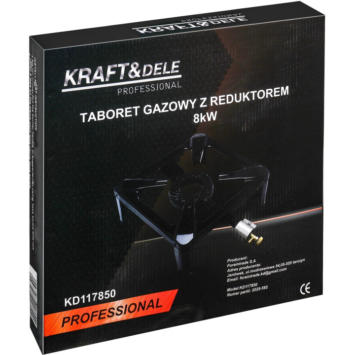 TABORET GAZOWY 8kW KD117850
