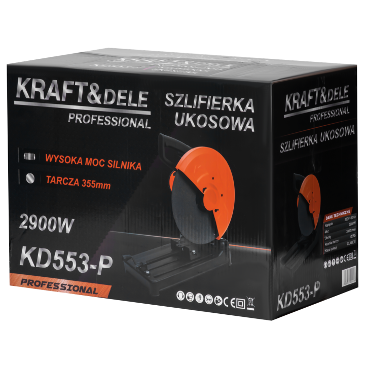 Przecinarka do metalu 2900W 230V KD553-P