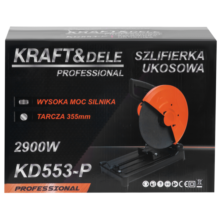 Przecinarka do metalu 2900W 230V KD553-P
