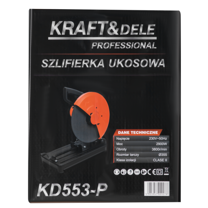 Przecinarka do metalu 2900W 230V KD553-P