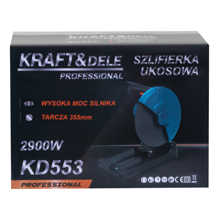 Przecinarka do metalu 2900W 230V KD553